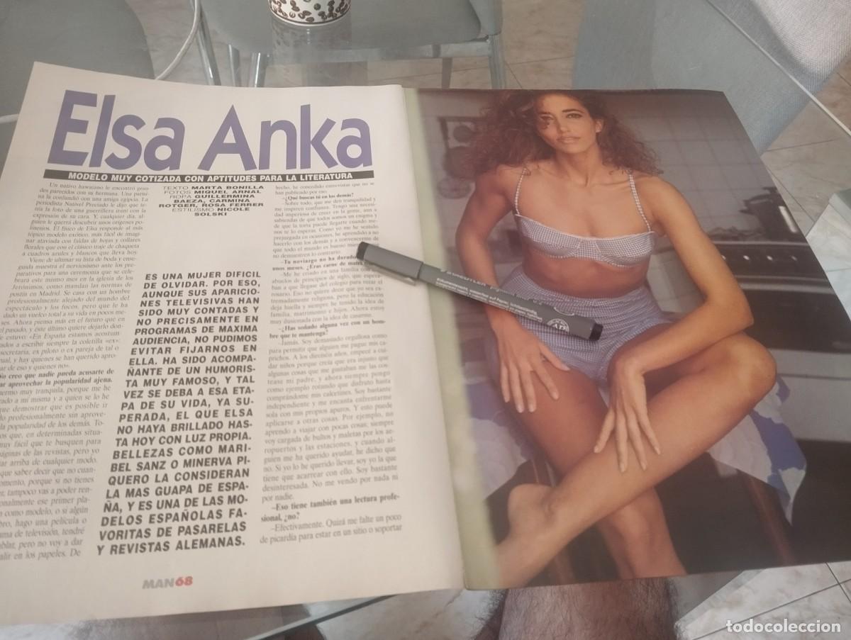 Coleccionismo de revistas y peri&oacute;dicos: MODELO ELSA ANKA SEXY BA&Ntilde;ADOR 9 PAGINAS 1992