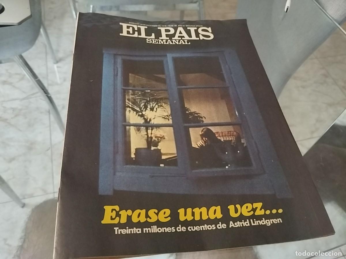 Coleccionismo de revistas y peri&oacute;dicos: EL PAIS SEMANAL N&deg; 98 DICIEMBRE 1978 DIF&Iacute;CIL!!