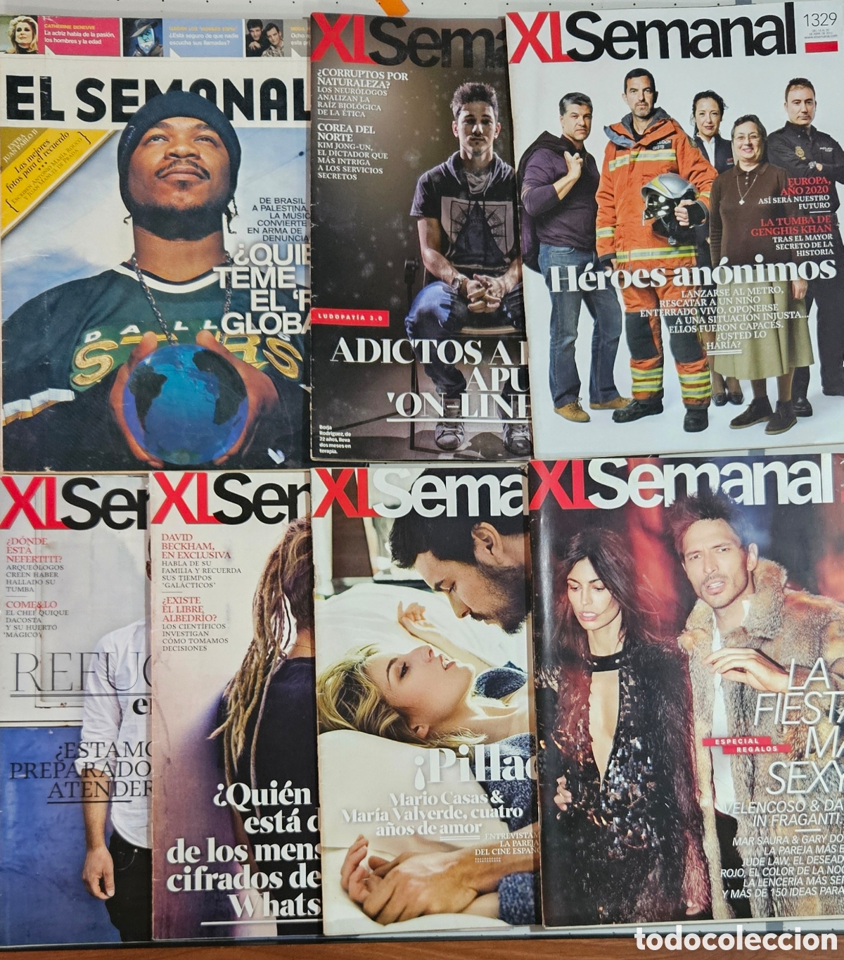 Coleccionismo de revistas y peri&oacute;dicos: Lote revistas SEMANAL