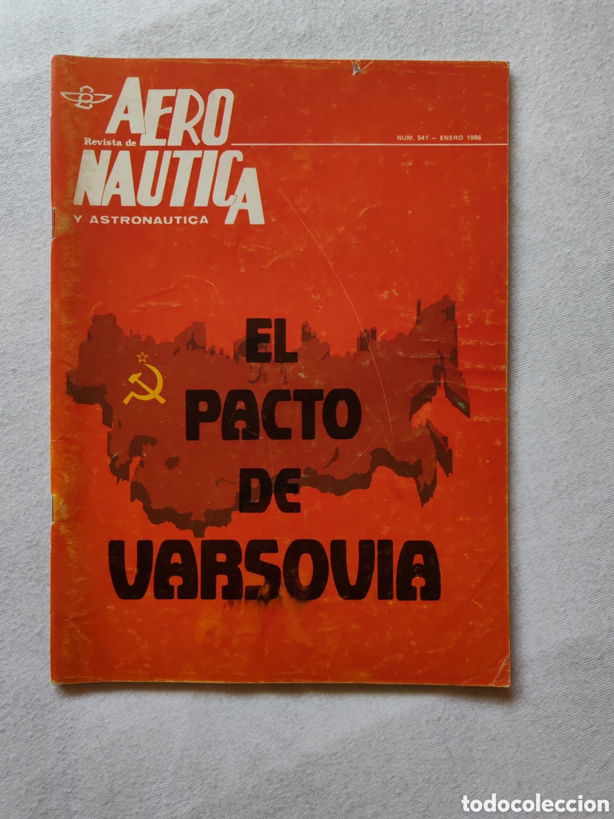 Coleccionismo de revistas y peri&oacute;dicos: Revista de aeron&aacute;utica y astron&aacute;utica 541 enero 1986. El pacto de Varsovia