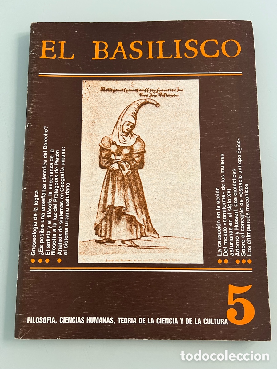 Coleccionismo de revistas y peri&oacute;dicos: El Basilisco. Primera &eacute;poca n&uacute;mero 5 Noviembre - Diciembre de 1978. Direcci&oacute;n Gustavo Bueno