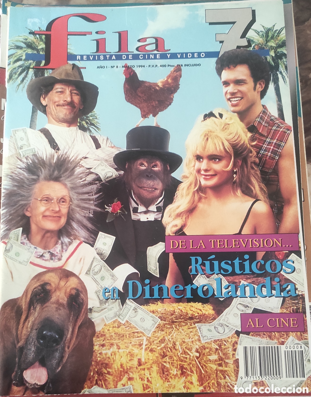 Coleccionismo de revistas y peri&oacute;dicos: Fila 7. N&deg; 8. Marzo 1994.