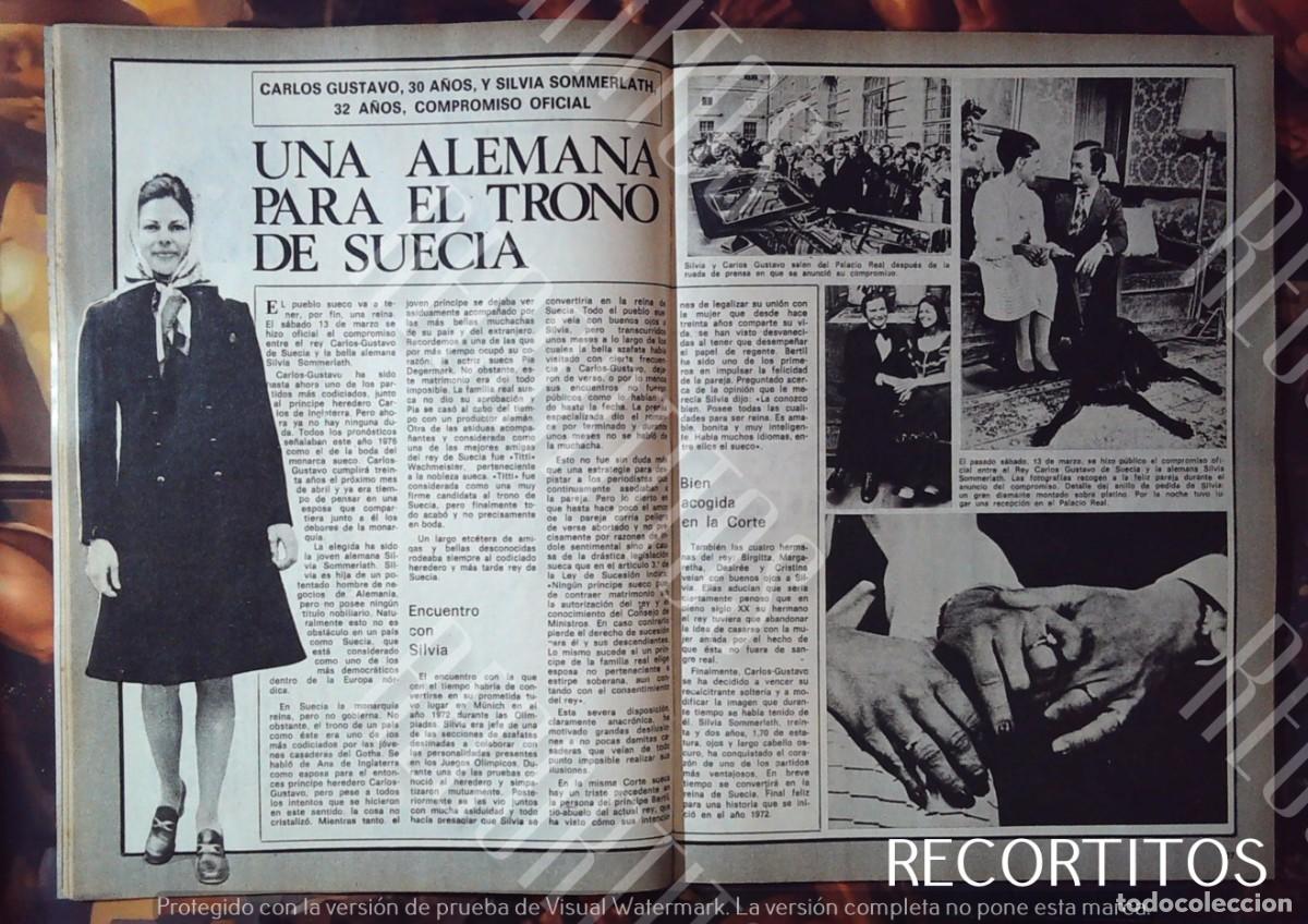 Collection Magazines and Newspapers: silvia de suecia sylvia somerlath