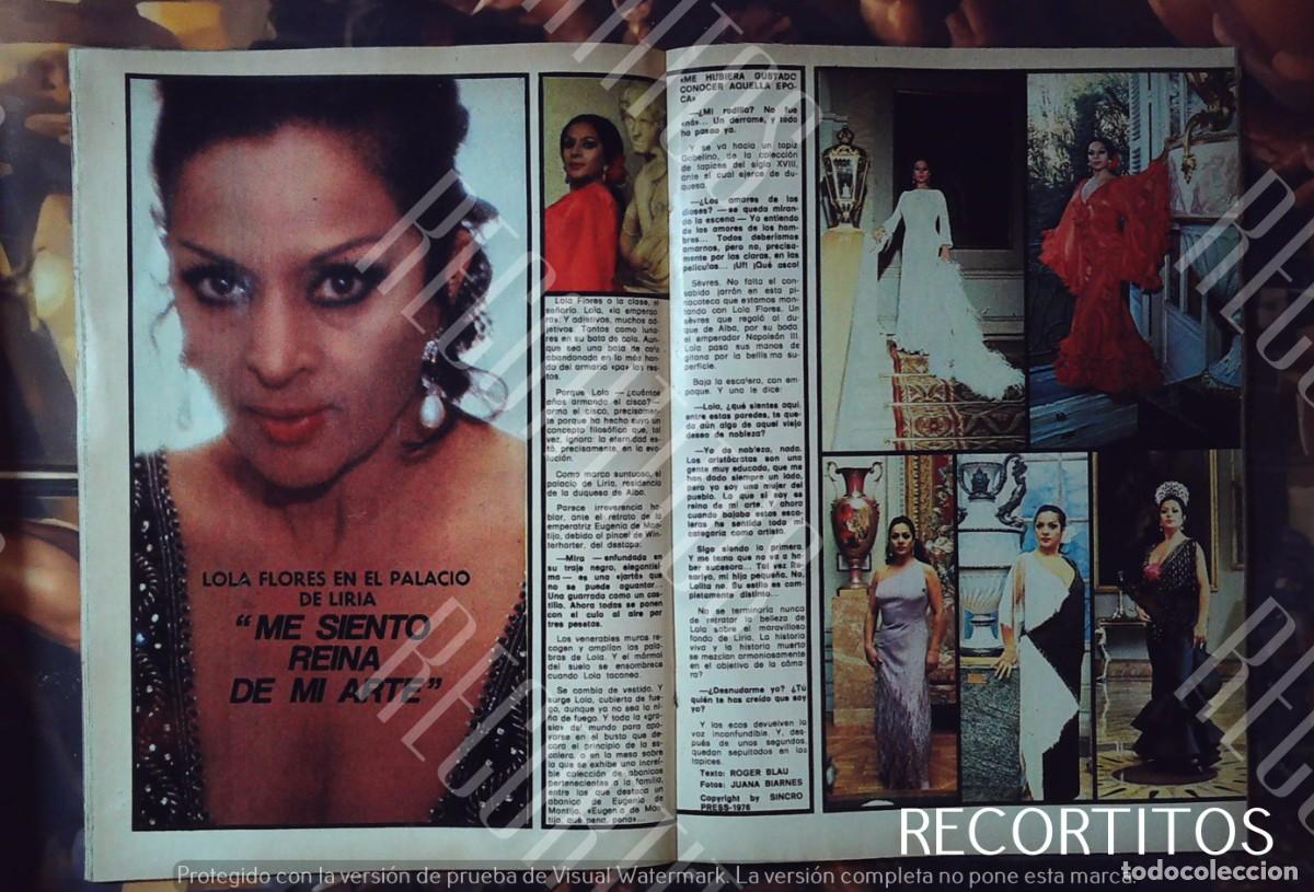 Collection Magazines and Newspapers: lola flores se siente la reina de su arte