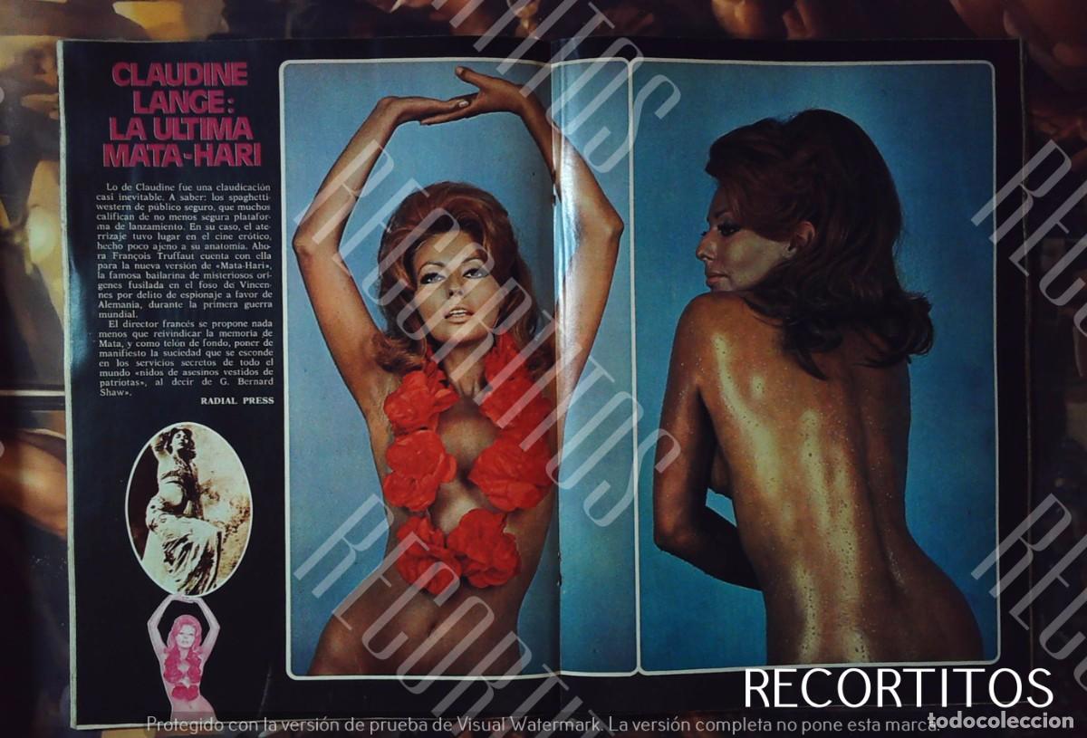 Collection Magazines and Newspapers: claudine lange mata hari