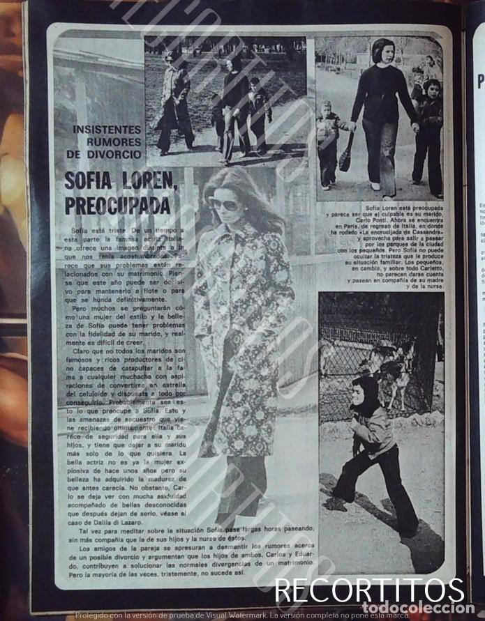 Collection Magazines and Newspapers: sofia loren preocupada