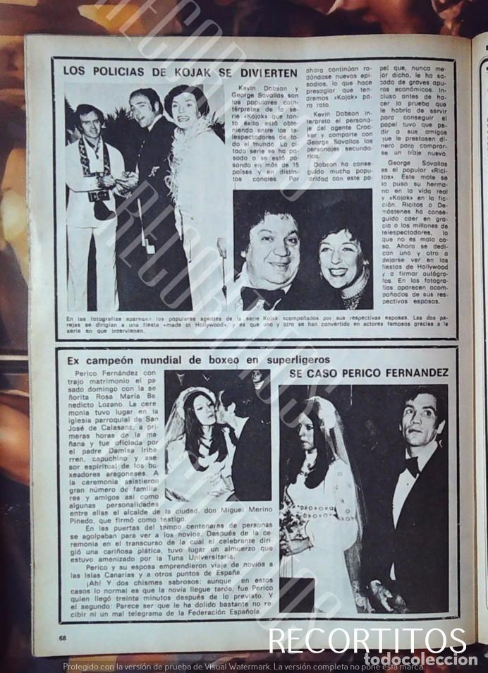 Collection Magazines and Newspapers: la boda de perico fernandez los policias de kojak