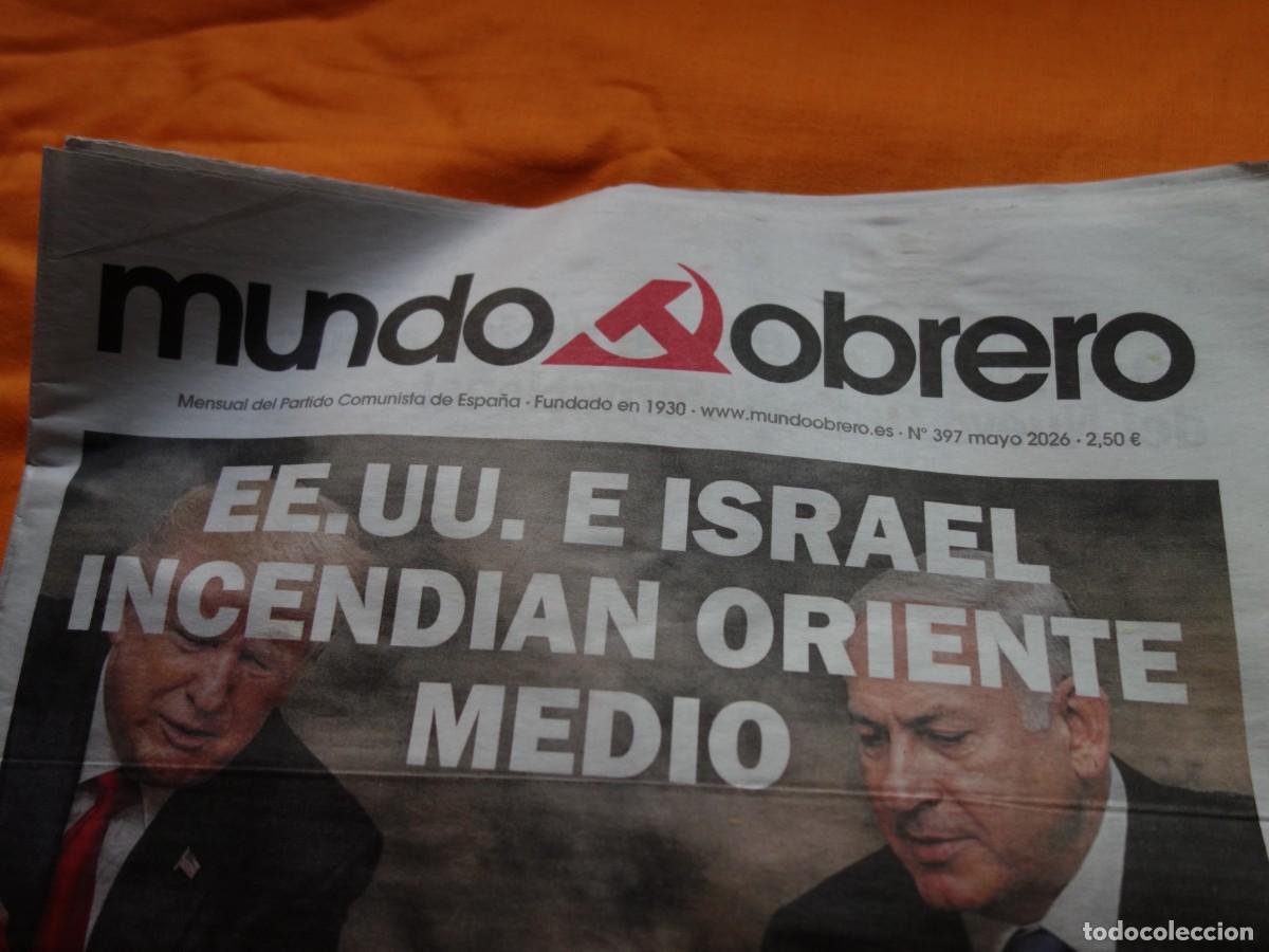 Collection Magazines and Newspapers: MUNDO OBRERO. N&ordm; 397 mayo 2026