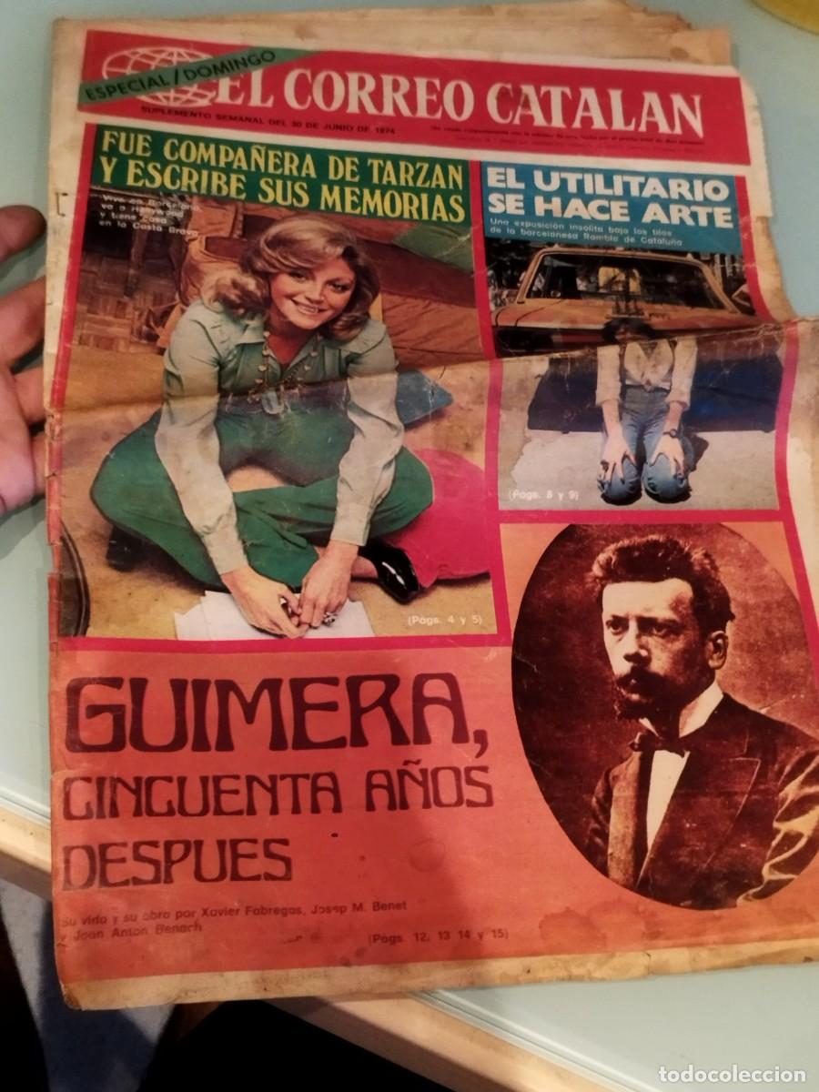 Coleccionismo de revistas y peri&oacute;dicos: Revista El correo catal&aacute;n junio 1974. Guimera