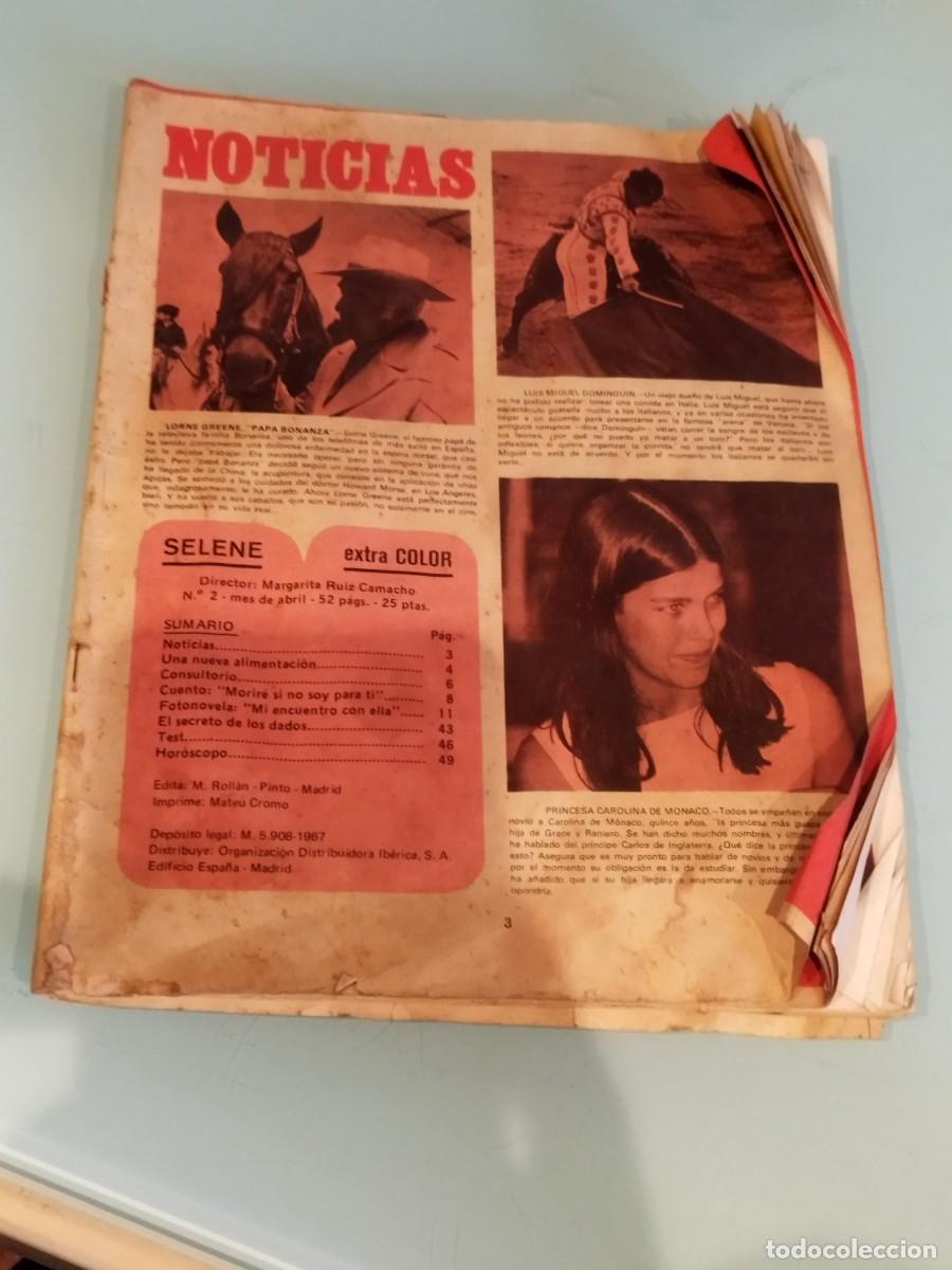 Coleccionismo de revistas y peri&oacute;dicos: Antigua revista Selena extra color N&deg; 2. abril de 1967