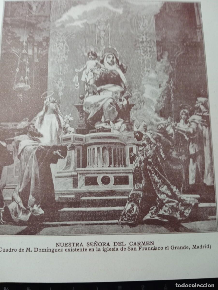 Coleccionismo de revistas y peri&oacute;dicos: REVISTA A&Ntilde;O 1906 NUESTRA SE&Ntilde;ORA DEL CARMEN DOMINGUEZ SAN FRANCISCO EL GRANDE MADRID C. LELIA