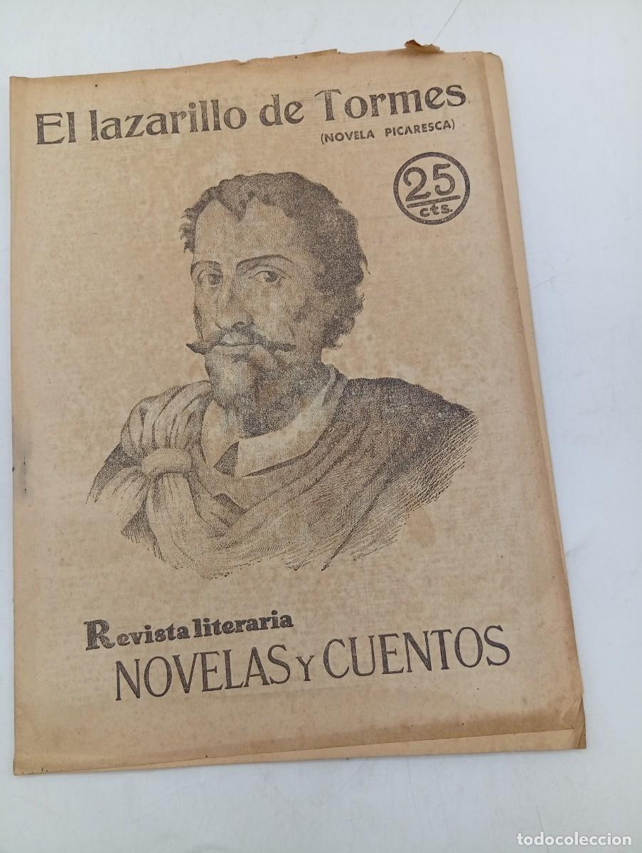 Coleccionismo de revistas y peri&oacute;dicos: REVISTA LITERARIA. NOVELAS Y CUENTOS. EL LAZARILLO DE TORMES. 1931.