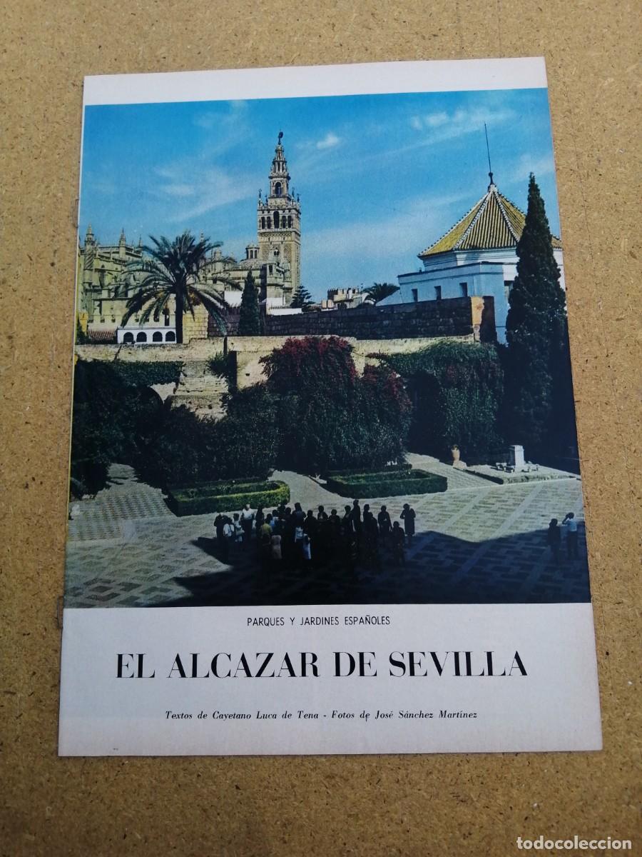 Coleccionismo de revistas y peri&oacute;dicos: REVISTILLA BLANCO Y NEGRO. EL ALCAZAR DE SEVILLA