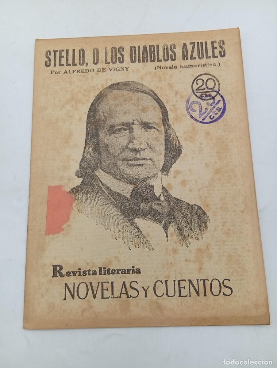 Coleccionismo de revistas y peri&oacute;dicos: REVISTA LITERARIA. NOVELAS Y CUENTOS. ATELLO, O LOS DIABLOS AZULES. ALFREDO DE VIGNY. 1930.