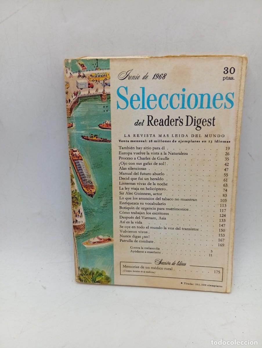 Coleccionismo de revistas y peri&oacute;dicos: SELECCIONES DEL READER&acute;S DIGEST. JUNIO DE 1968. LA REVISTA MAS LEIDA DEL MUNDO. SIR ALECC ... LEER.