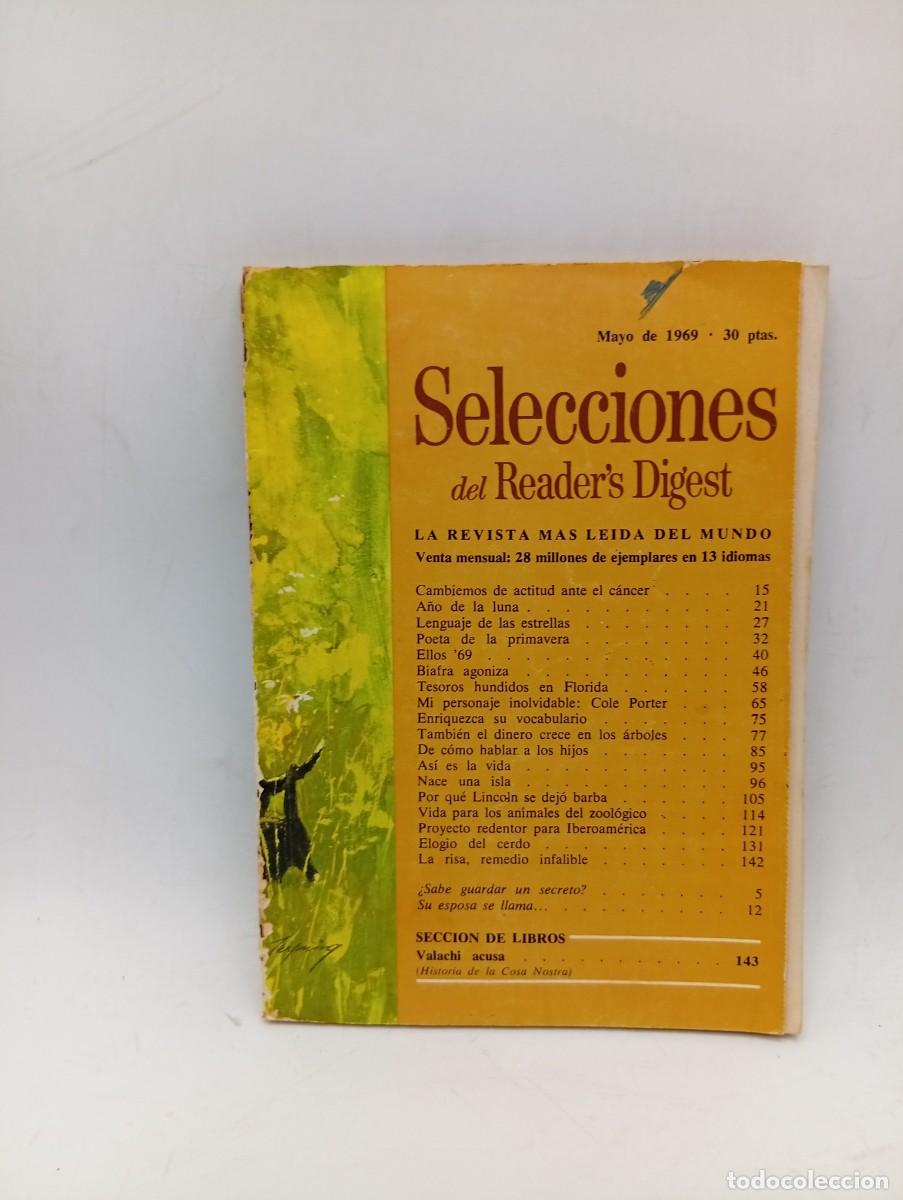 Coleccionismo de revistas y peri&oacute;dicos: SELECCIONES DEL READER&acute;S DIGEST. MAYO DE 1969. LA REVISTA MAS LEIDA DEL MUNDO. A&Ntilde;O DE LA LU... LEER.