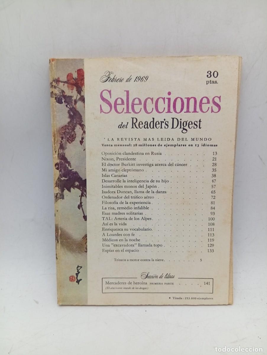 Coleccionismo de revistas y peri&oacute;dicos: SELECCIONES DEL READER&acute;S DIGEST. ABRIL DE 1969. LA REVISTA MAS LEIDA DEL MUNDO. NIXON, PRESI.. LEER.