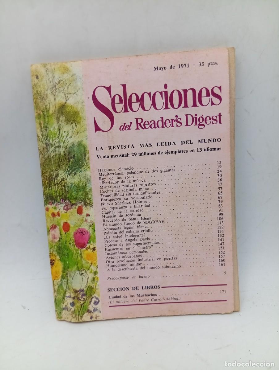 Coleccionismo de revistas y peri&oacute;dicos: SELECCIONES DEL READER&acute;S DIGEST. MAYO 1971. LA REVISTA MAS LEIDA DEL MUNDO. HAGAMOS EJERCICI.. LEER.