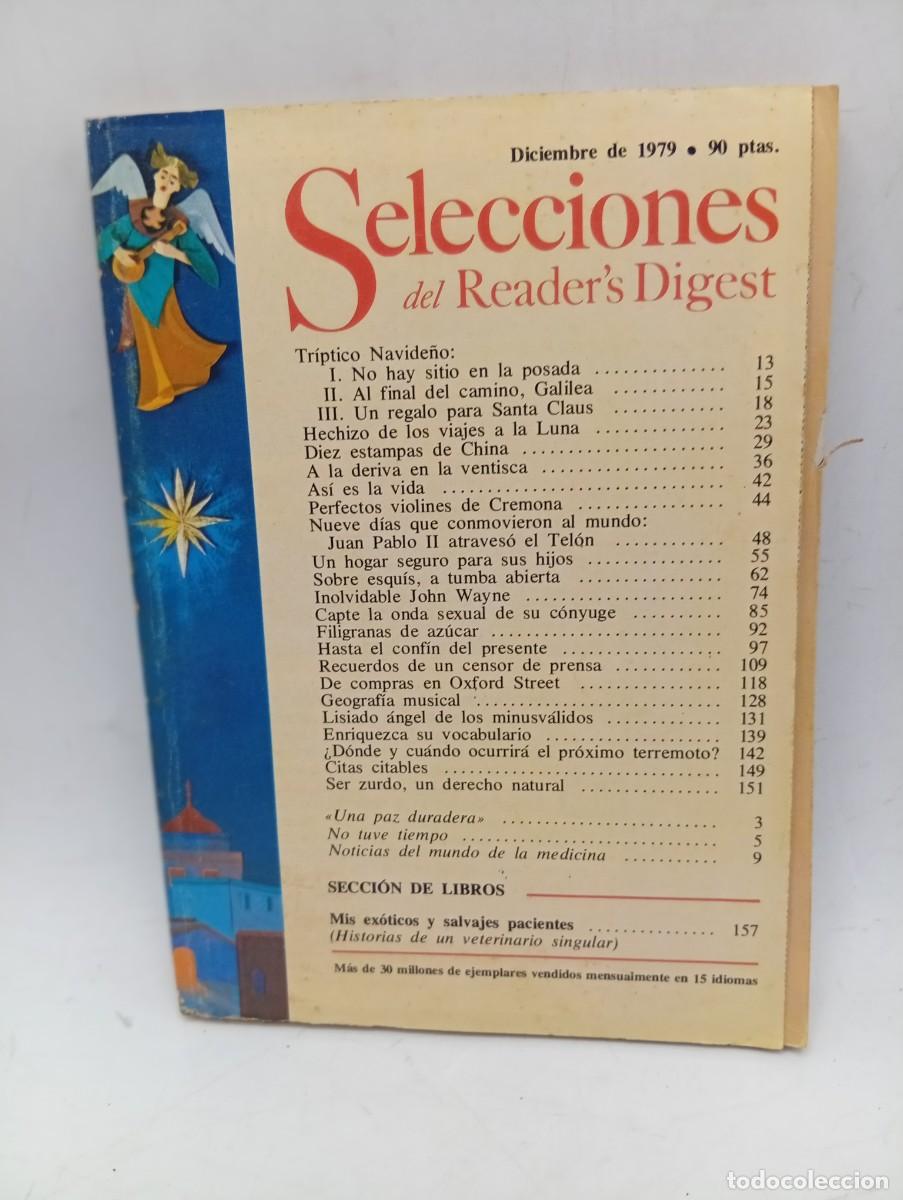 Coleccionismo de revistas y peri&oacute;dicos: SELECCIONES DEL READER&acute;S DIGEST. DIC 1979. TRIPTICO NAVIDE&Ntilde;O. DIEZ ESTAMPAS CHINAS. DE COM.... LEER.