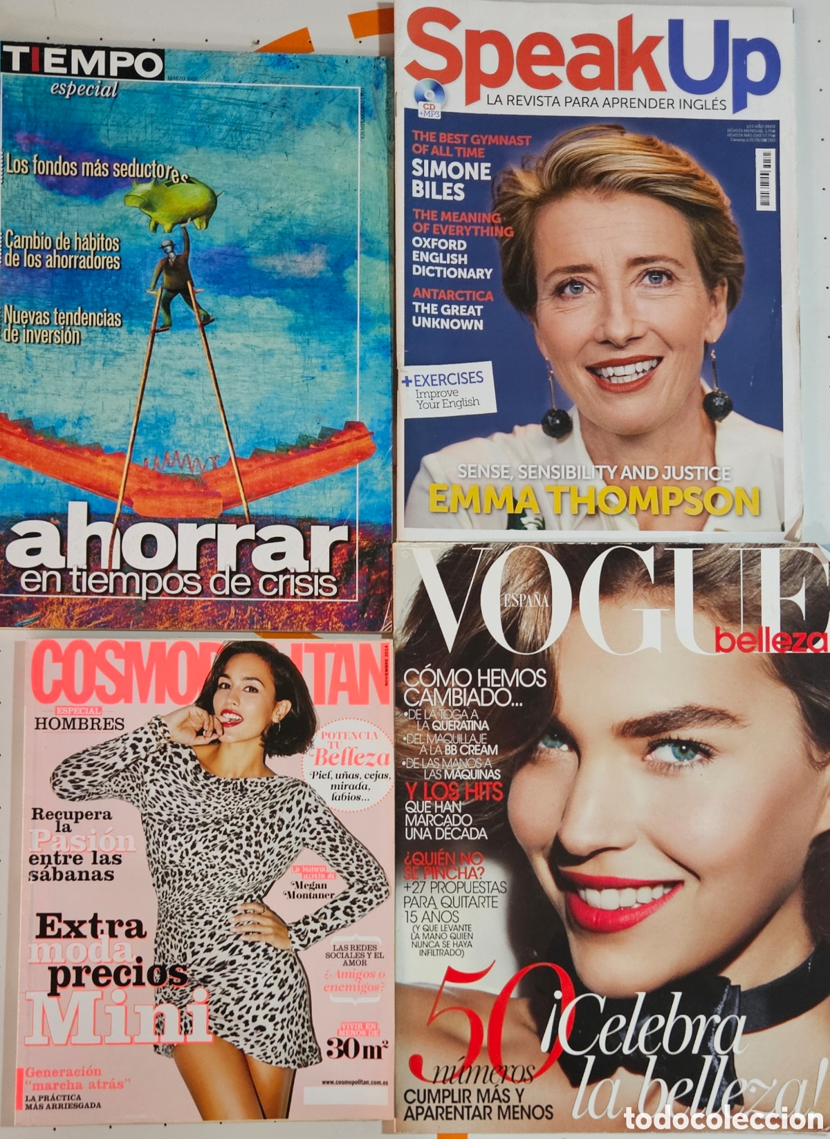 Coleccionismo de revistas y peri&oacute;dicos: Lote 4 revistas variadas
