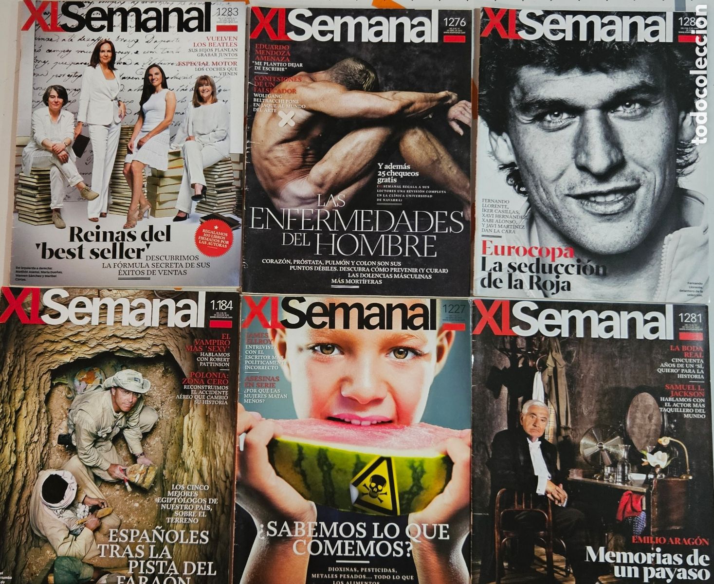 Coleccionismo de revistas y peri&oacute;dicos: Lote 6 revistas SEMANAL