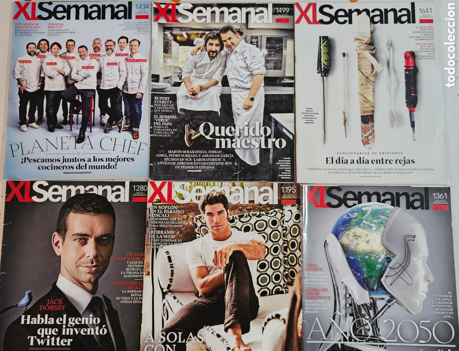 Coleccionismo de revistas y peri&oacute;dicos: Lote 6 revistas SEMANAL
