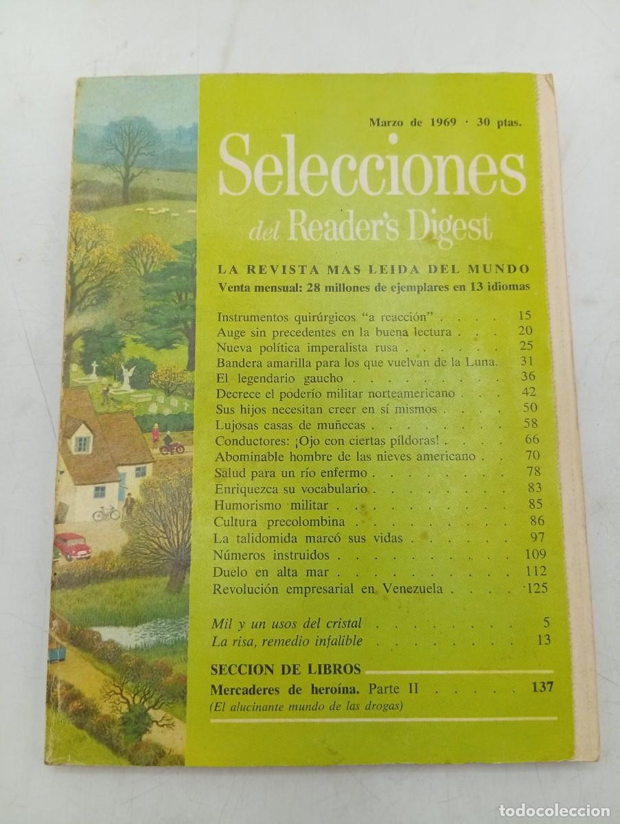 Coleccionismo de revistas y peri&oacute;dicos: SELECCIONES DEL READER&acute;S DIGEST. MARZO 1968. LA REVISTA MAS LEIDA DEL MUNDO. NUEVA POLITICA... LEER.