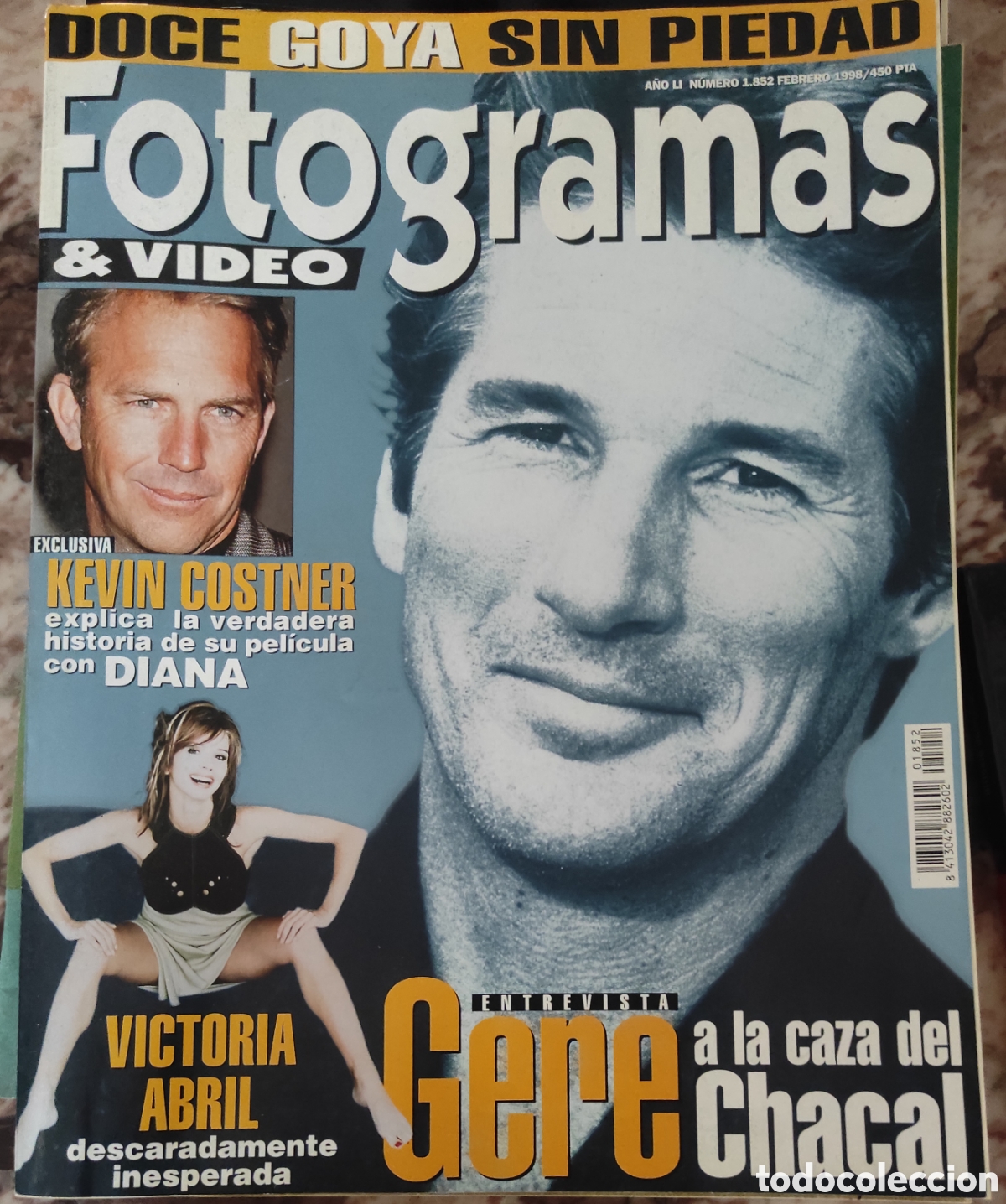 Coleccionismo de revistas y peri&oacute;dicos: Fotogramas N&deg; 1852. Febrero 1998