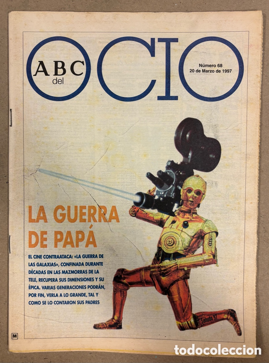 Coleccionismo de revistas y peri&oacute;dicos: ABC DEL OCIO N&deg; 68 (20 DE MARZO DE LA GUERRA DE LAS GALAXIAS, ESP&Aacute;RRAGO ROCK, JOS&Eacute; LUIS GARCI,&hellip;