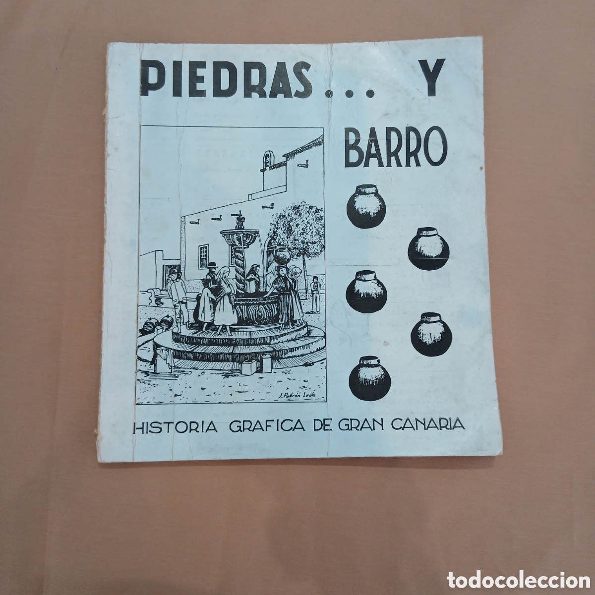 Coleccionismo de revistas y peri&oacute;dicos: Libro revista canaria piedras y barro