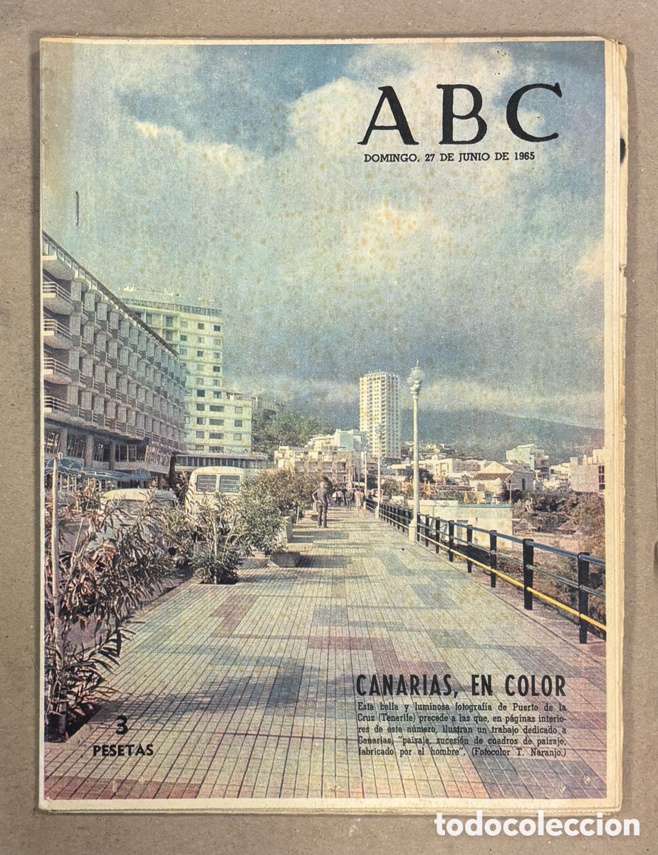 Collection Magazines and Newspapers: ABC (27 DE JUNIO DE 1965). CANARIAS EN COLOR,&hellip;