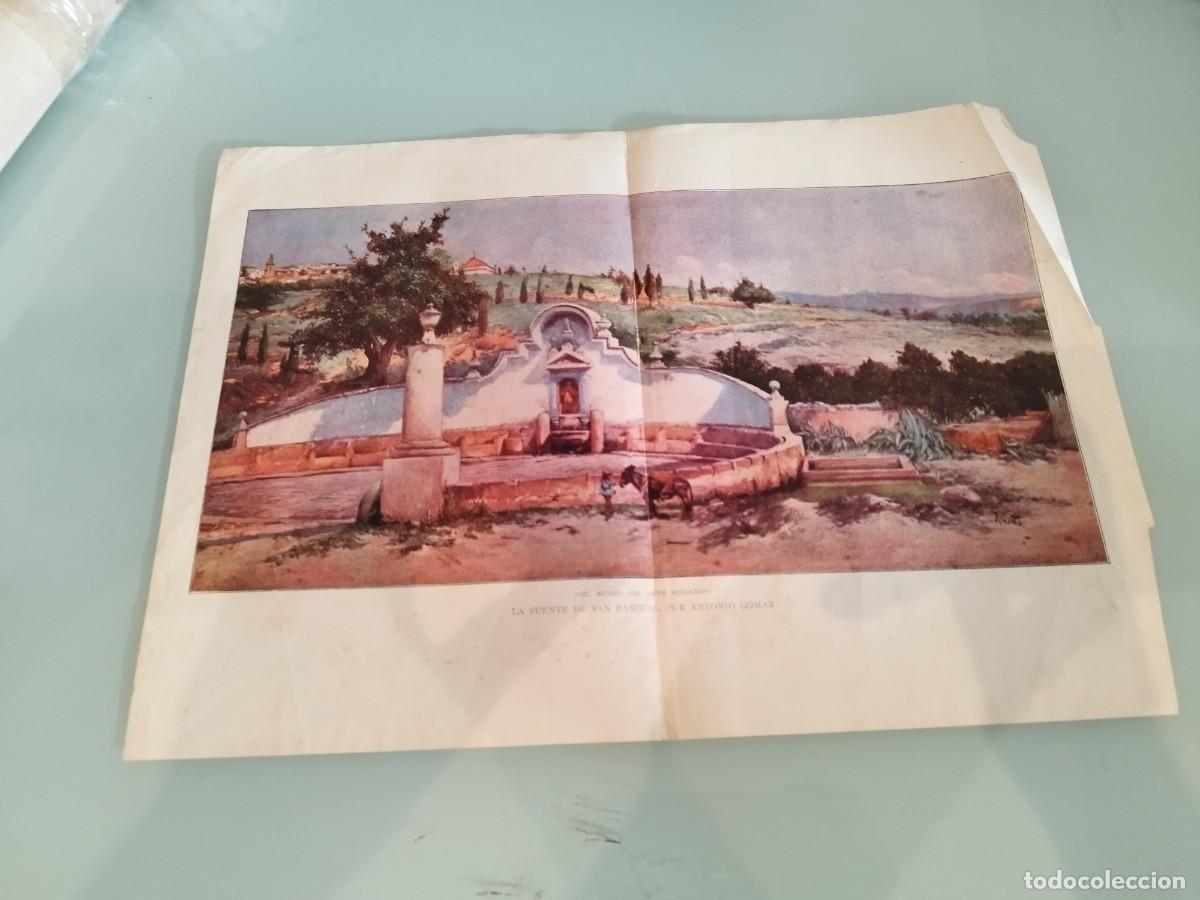 Coleccionismo de revistas y peri&oacute;dicos: pliego original de la revista hist&oacute;rica espa&ntilde;ola Blanco y Negro. Antonio Gomar y Gomar.