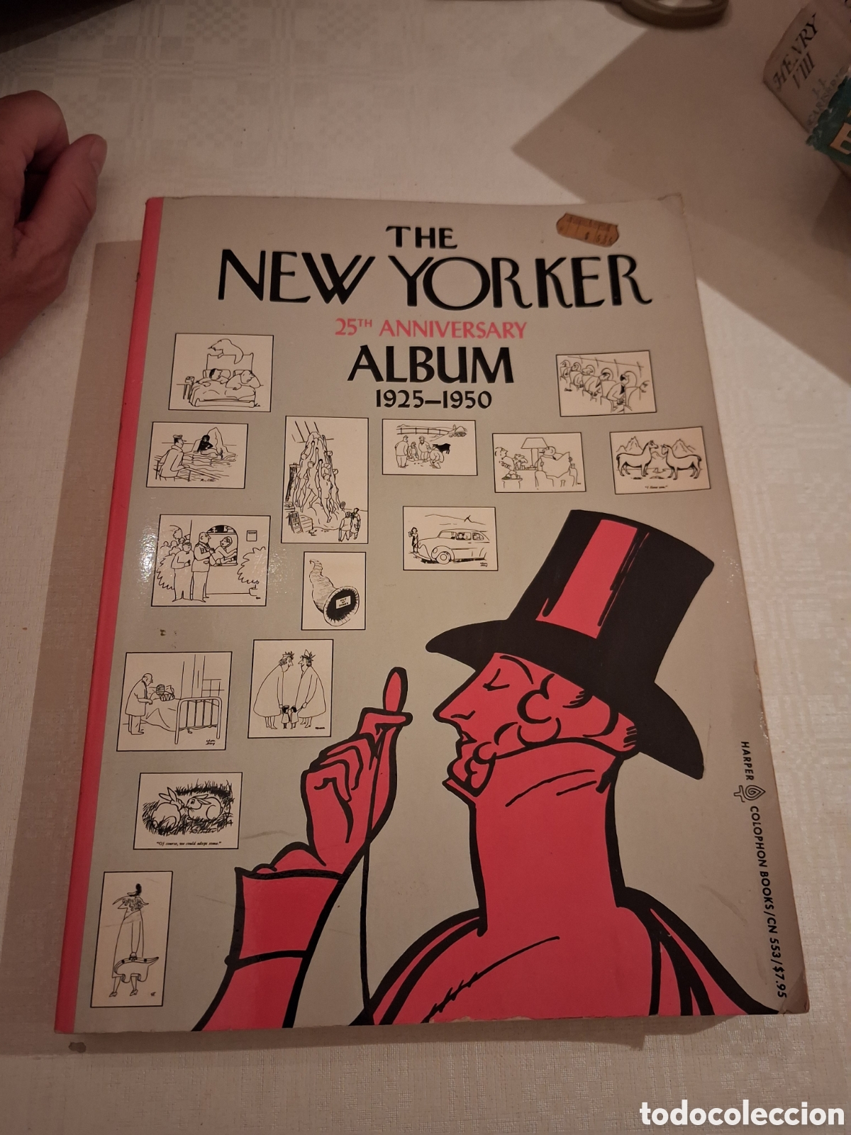 Coleccionismo de revistas y peri&oacute;dicos: New Yorker Twenty-Fifth Anniversary Album 1925-1950