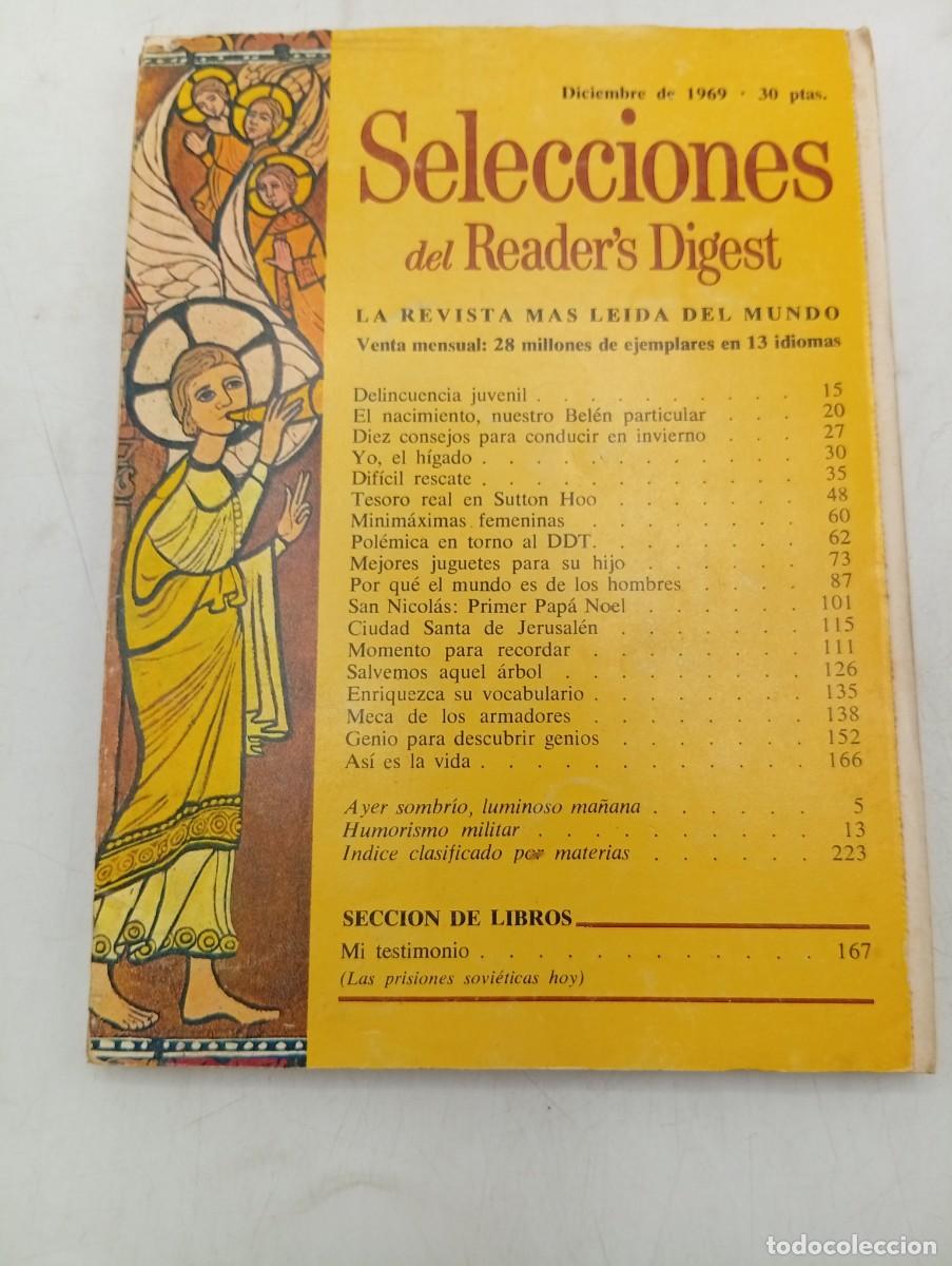 Coleccionismo de revistas y peri&oacute;dicos: SELECCIONES DEL READER&acute;S DIGEST. DIC 1969. LA REVISTA MAS LEIDA DEL MUNDO. DELINCUENCIA JUV... LEER.
