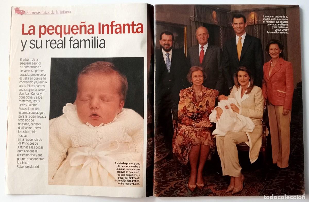 Coleccionismo de revistas y peri&oacute;dicos: COLECCIONISMO PAPEL PUBLICIDAD: NOTICIA NACIMIENTO PRINCESA LEONOR INFANTA FELIPE VI