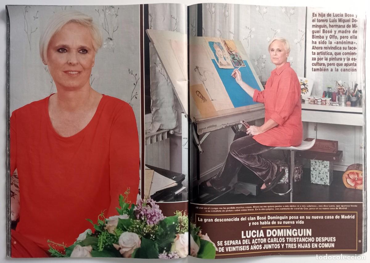 Coleccionismo de revistas y peri&oacute;dicos: COLECCIONISMO PAPEL REPORTAJE REVISTA LUC&Iacute;A DOMINGU&Iacute;N