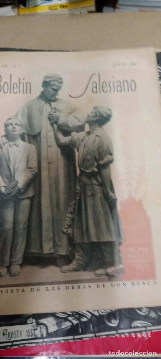 Coleccionismo de revistas y peri&oacute;dicos: BOLETIN SALESIANO REVISTA LA DE FOTO MM-PRE