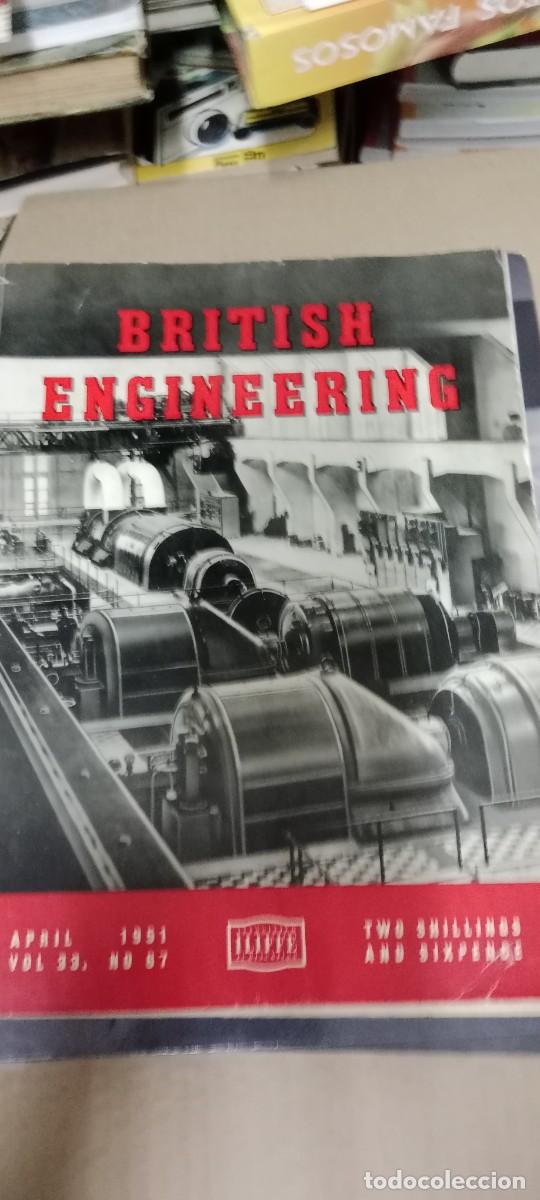 Coleccionismo de revistas y peri&oacute;dicos: BRITISH ENGINEERING REVISTA LA DE FOTO MM-PRE