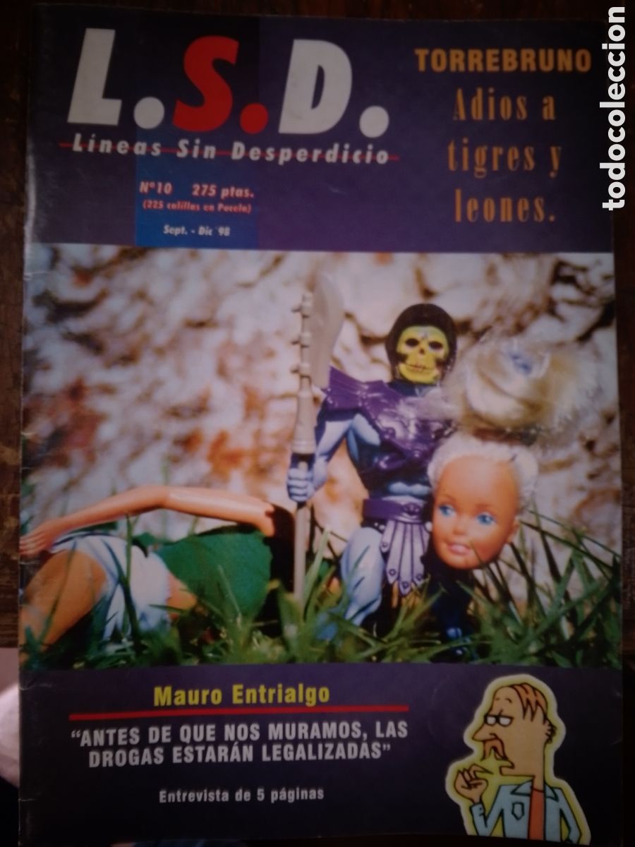 Collection Magazines and Newspapers: L.S.D. LINEAS SIN DESPERDICIO. NEXO. MAURO ENTRIALGO. 1996