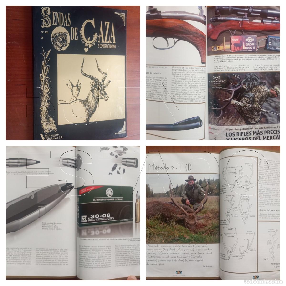 Coleccionismo de revistas y peri&oacute;dicos: SENDAS DE CAZA Y CONSERVACIONISMO 152 REVISTA CINEGETICA LG14