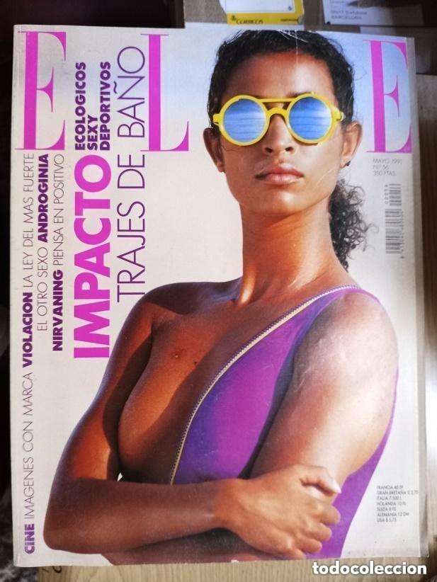 Coleccionismo de revistas y peri&oacute;dicos: ELLE n 56 - Sting -Roberto Verino -Tanita Tikaram -Esclarecidos -Trajes de Ba&ntilde;o -MODA