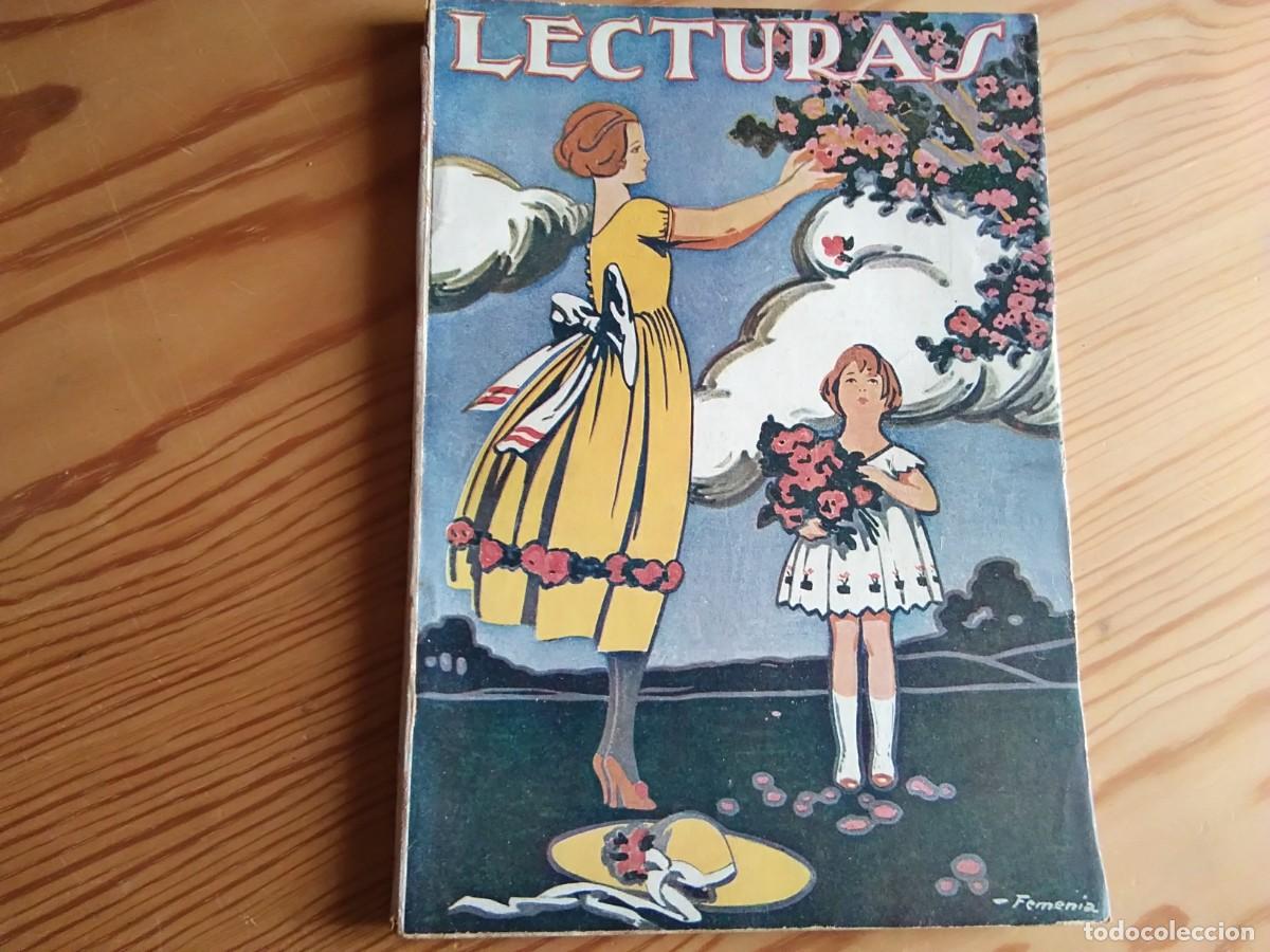 Coleccionismo de revistas y peri&oacute;dicos: OFERTA: 34 REVISTAS ANTIGUAS &lsquo;LECTURAS&rsquo; 1922-1925. Supl.literario de EL HOGAR Y LA MODA