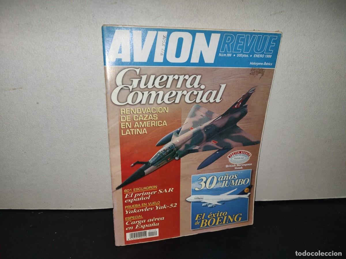 Coleccionismo de revistas y peri&oacute;dicos: 199- Avion Revue. 30 A&ntilde;os De Jumbo, El &Eacute;xito De Boeing - N&uacute;m. 199, Enero 1999
