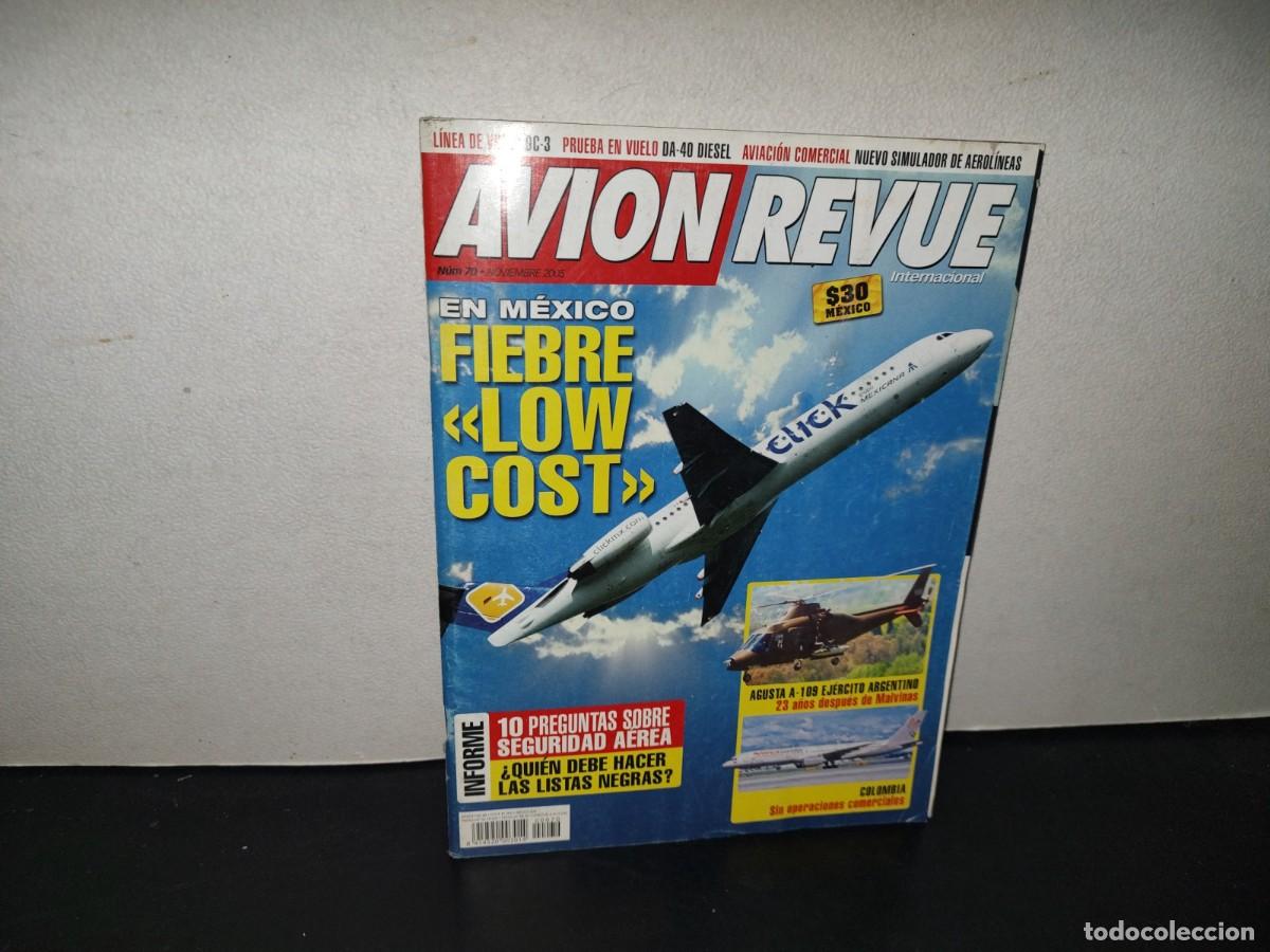 Coleccionismo de revistas y peri&oacute;dicos: 199- Avion Revue. 10 Preguntas Sobre Seguridad A&eacute;rea. N&uacute;m. 70, Noviembre 2005