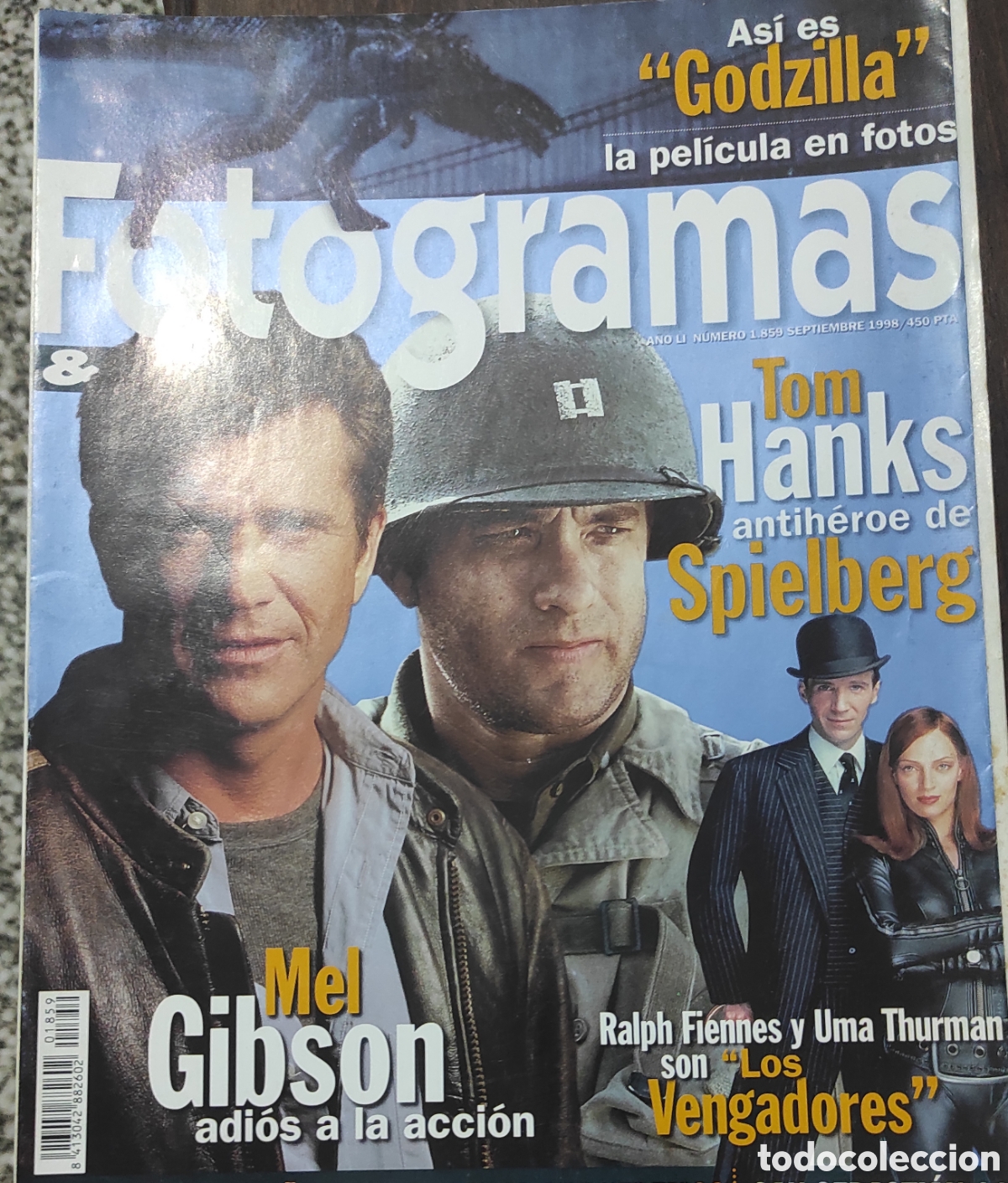 Coleccionismo de revistas y peri&oacute;dicos: Fotogramas N&deg; 1859. Septiembre 1998.