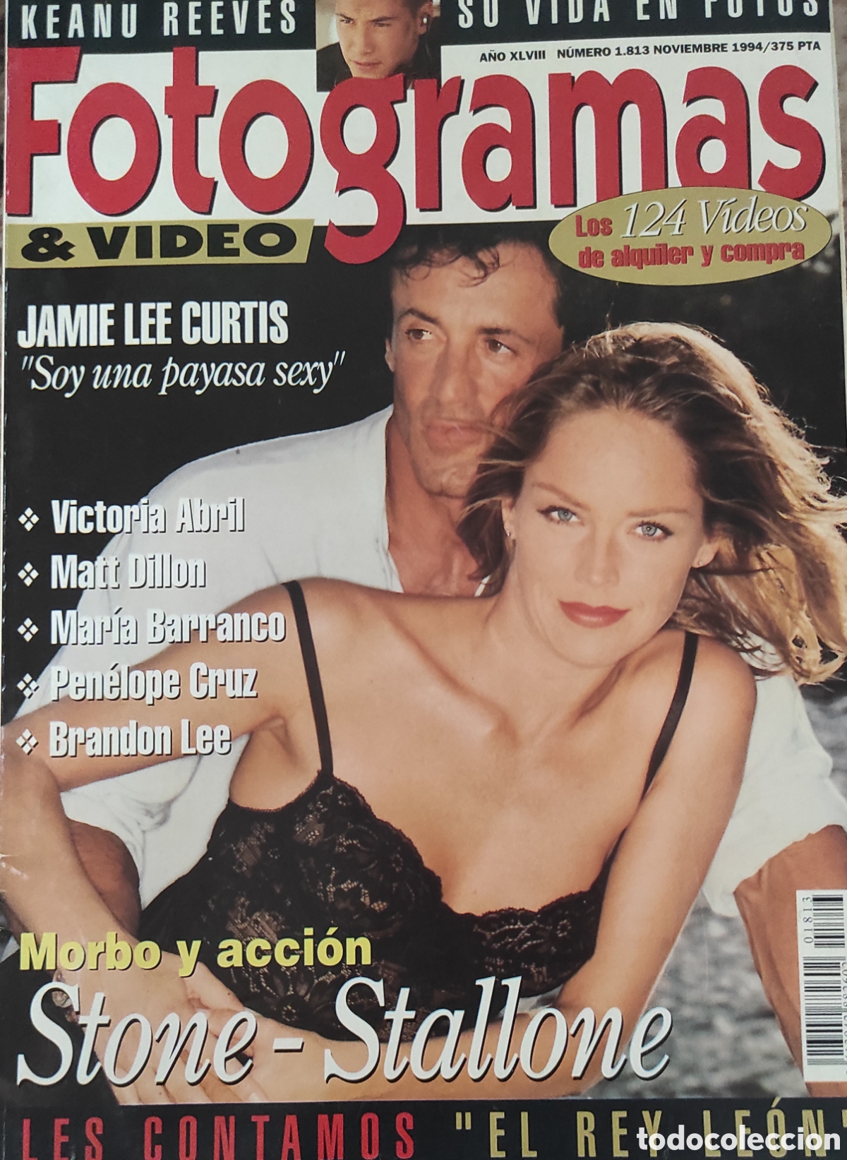 Coleccionismo de revistas y peri&oacute;dicos: Fotogramas N&deg; 1813. Noviembre 1994.
