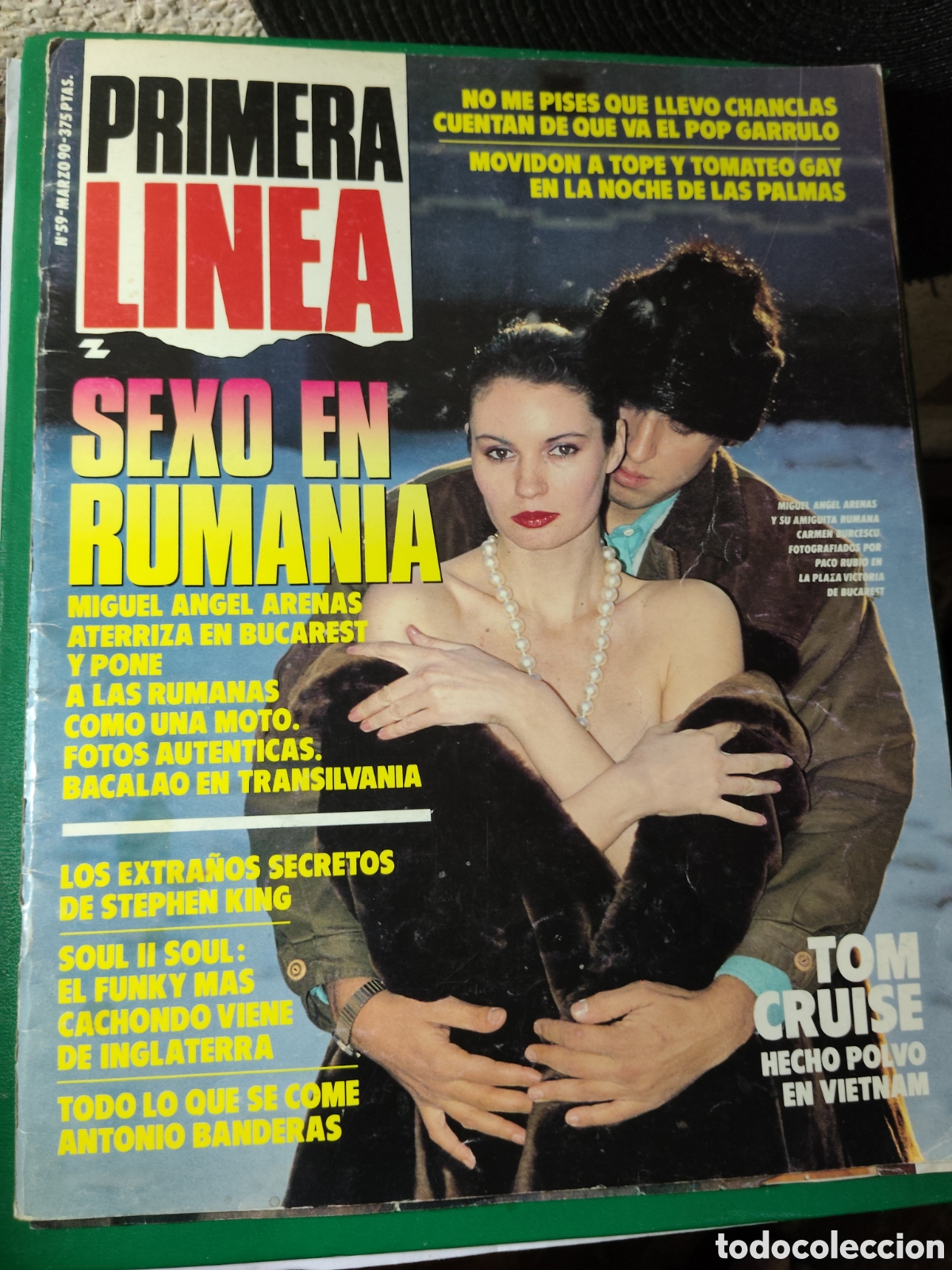 Coleccionismo de revistas y peri&oacute;dicos: Revista PRIMERA L&Iacute;NEA 59 Stephen King Tom Cruise Carlos Berlanga Victor Coyote Jennifer Jason Leigh
