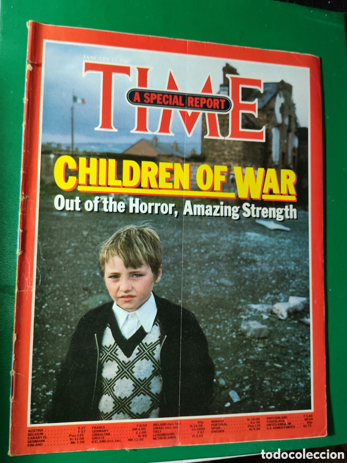 Coleccionismo de revistas y peri&oacute;dicos: Revista Time 14 junio 1982
