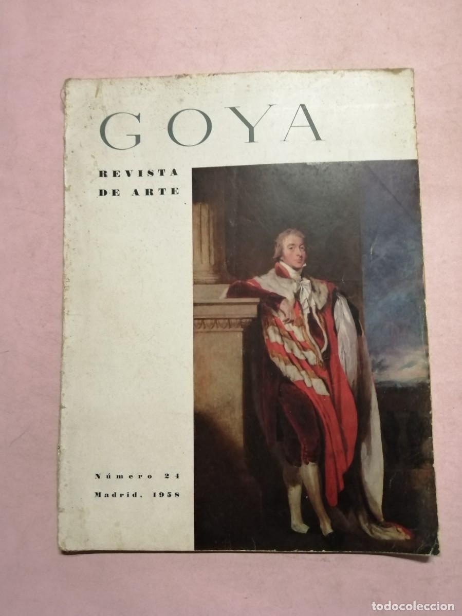 Coleccionismo de revistas y peri&oacute;dicos: REVISTA GOYA (NUMERO 24)