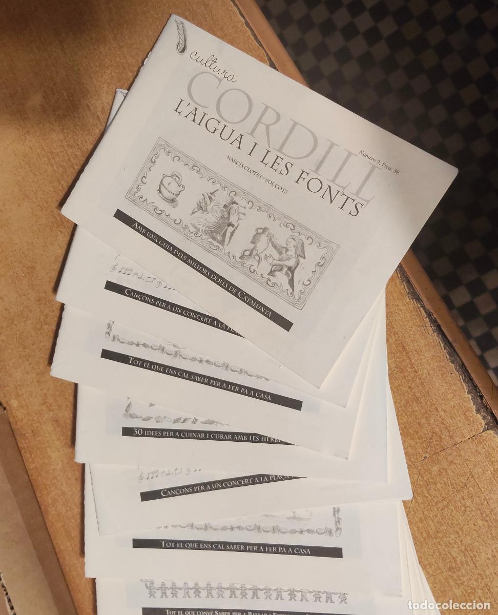Coleccionismo de revistas y peri&oacute;dicos: lot 9 revistes CULTURA CORDILL -NARC&Iacute;S OLLER SOL COTS - N&ordm; 1-2-4-5-6-9 -10-11-13